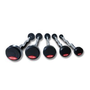 Set De 5 Barras Curvas De Peso Fijo